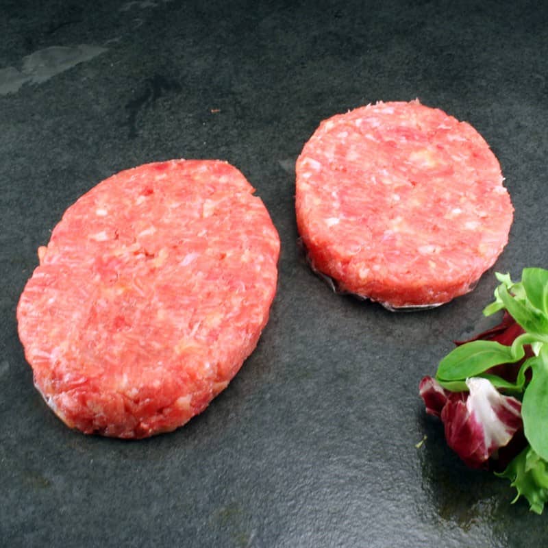 Hamburguesas de ternera ecológica