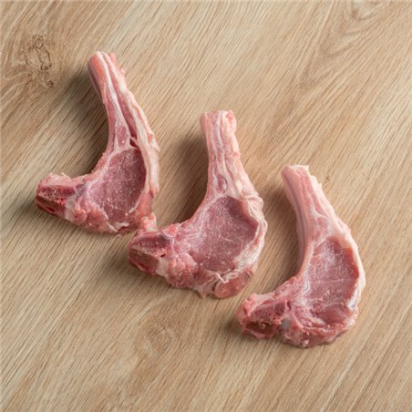 Costillas de cordero lechal ecológico
